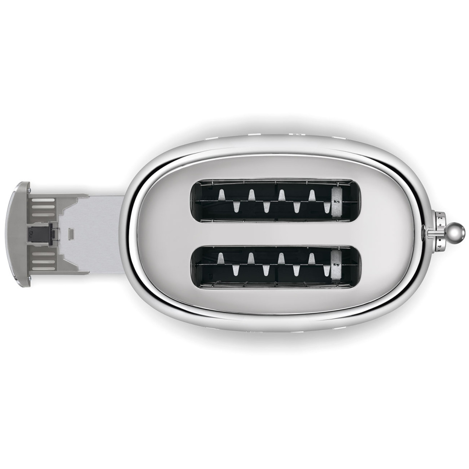 Leivänpaahdin, 2 levyä, kromi - Smeg Leivänpaahdin, 2 levyä, kromi - Smeg