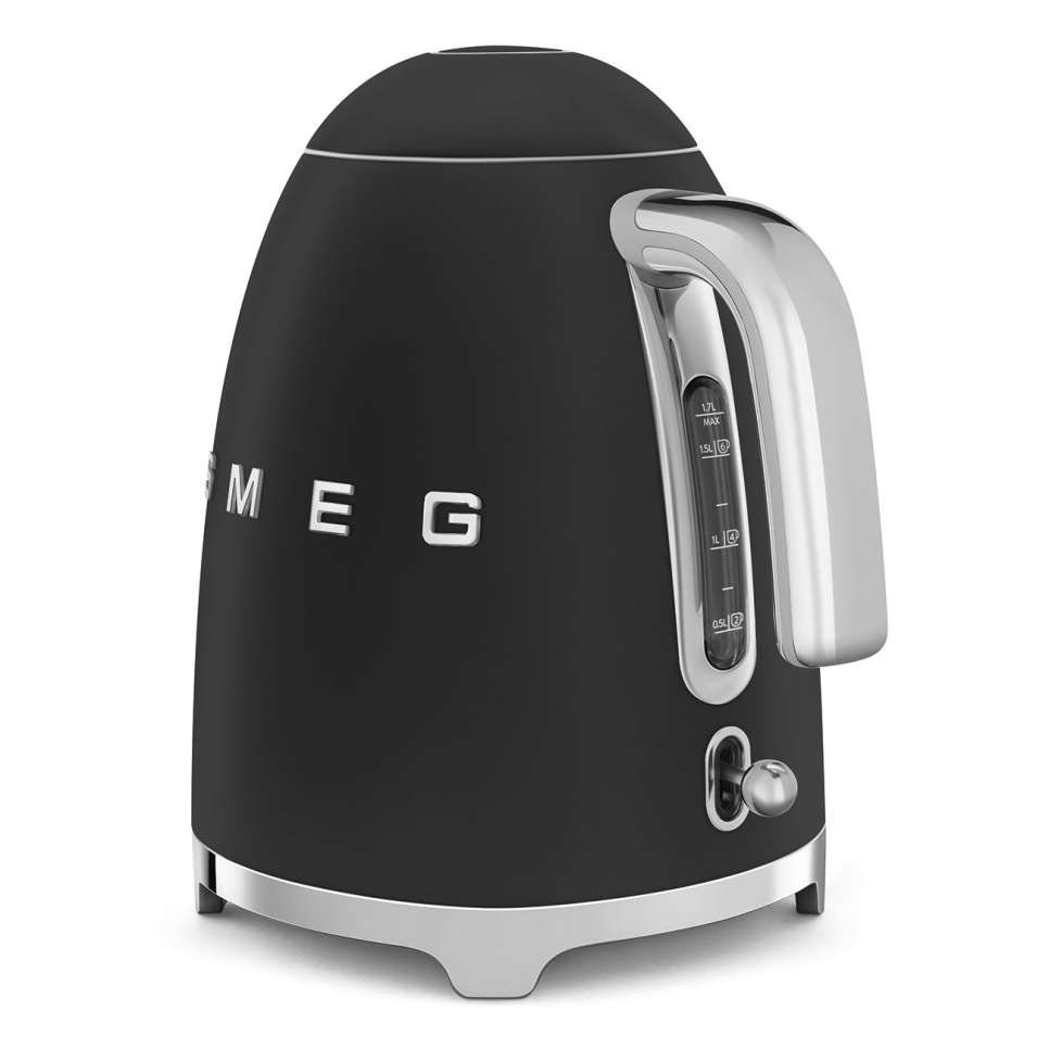 Vedenkeitin, 1,7 L, mattamusta - Smeg Vedenkeitin, 1,7 L, mattamusta - Smeg