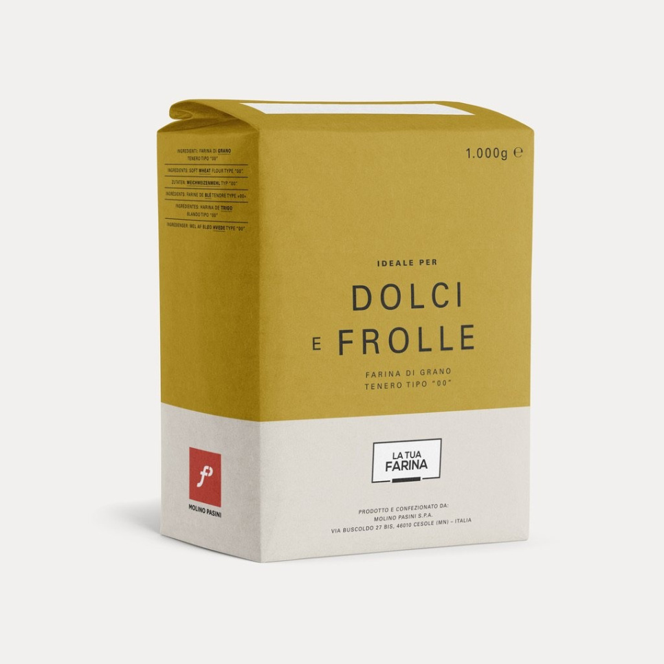 Jauhot, Dolci e Frolle, 1 kg (Kakut ja leivonnaiset) - Molino Pasini ryhmässä Ruoanlaitto / Tuontituotteet @ KitchenLab (2022-25694)