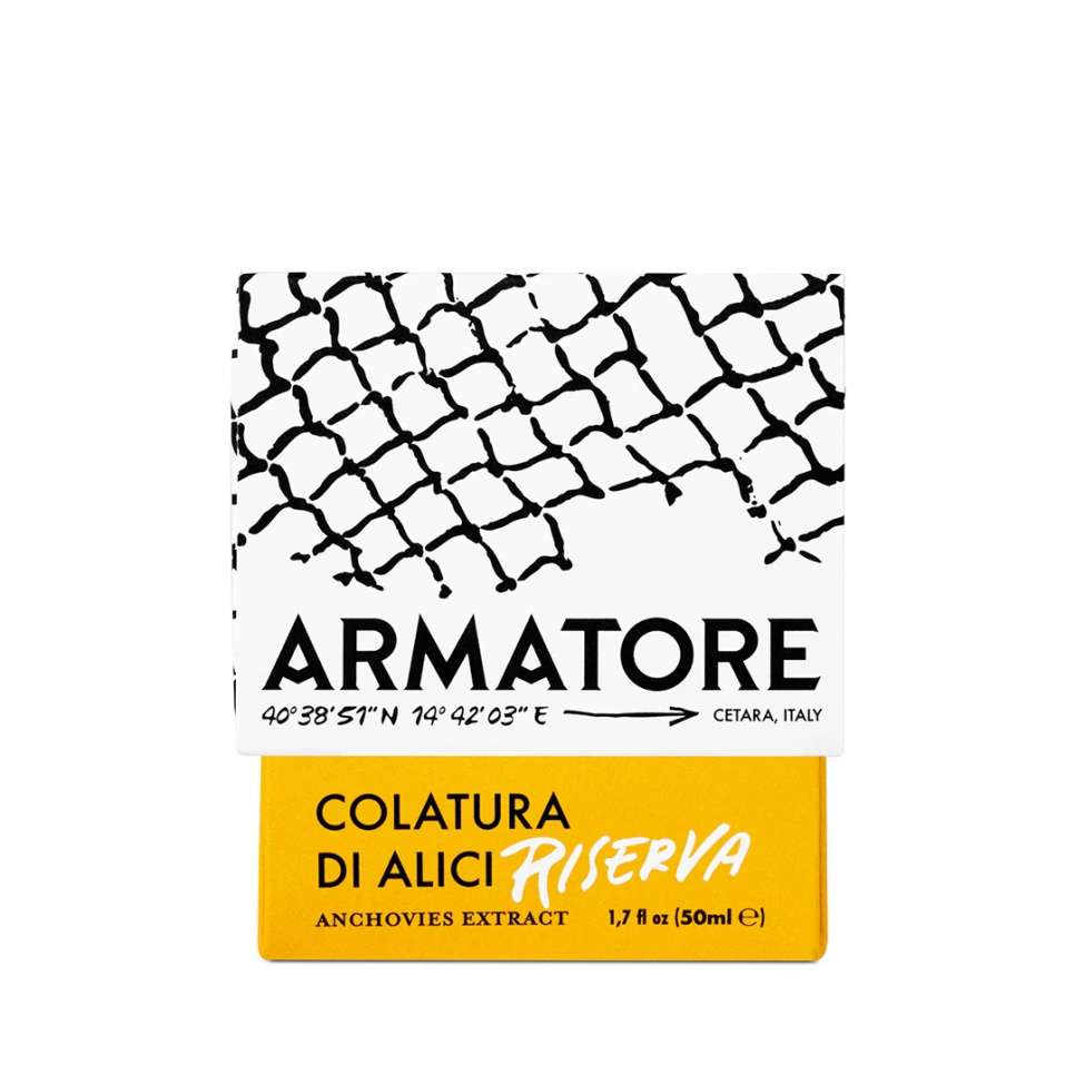 Colatura di alici, Anjovisuute, 50ml - Armatore Colatura di alici, Anjovisuute, 50ml - Armatore