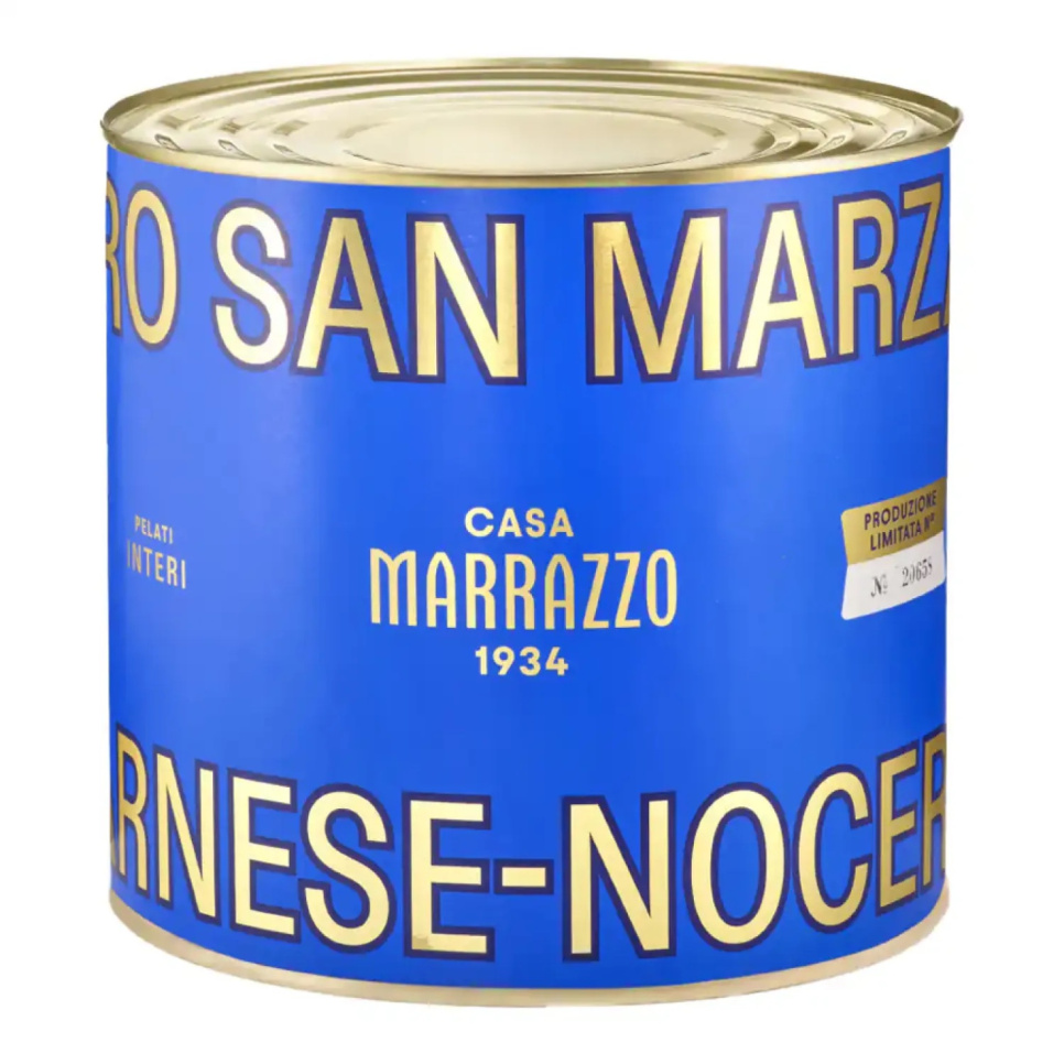 San Marzano tomaatit DOP, 2560g - Casa Marrazzo ryhmässä Ruoanlaitto / Tuontituotteet @ KitchenLab (2022-31452)
