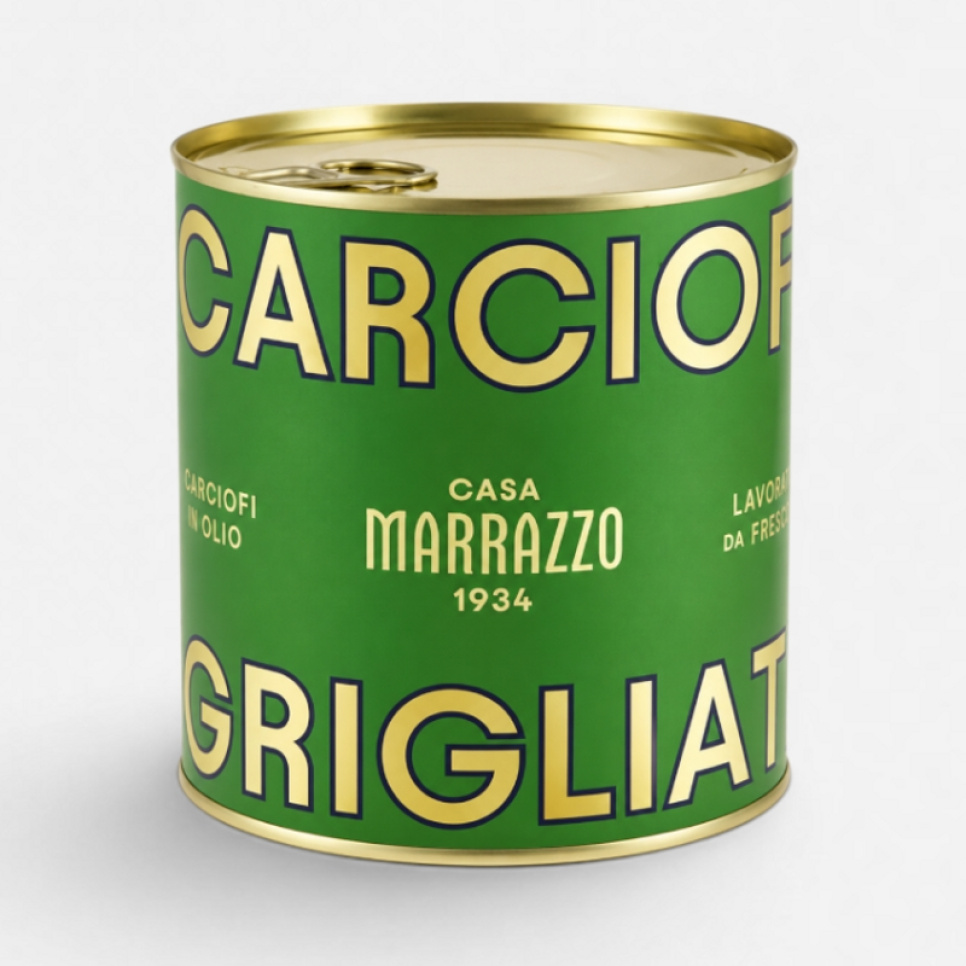 Grillattu Artisokka Paloina, Carciofi Grigliati, 750 g - Casa Marrazzo ryhmässä Ruoanlaitto / Tuontituotteet @ KitchenLab (2022-35982)