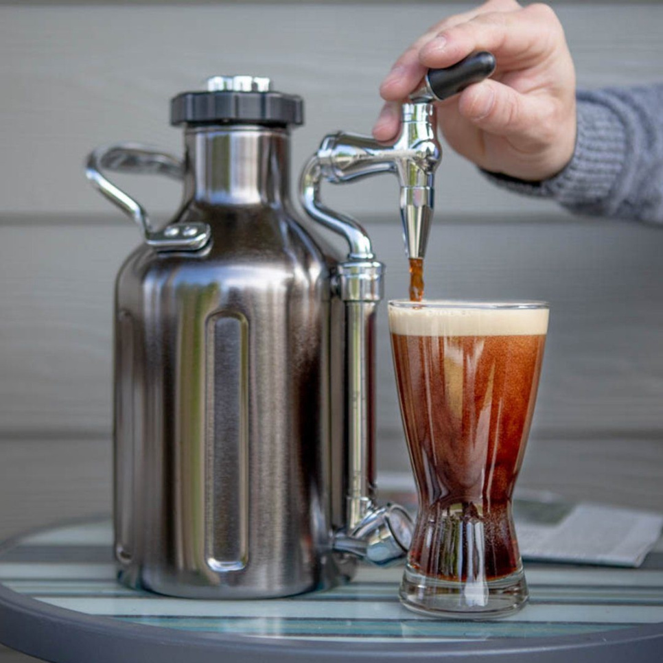 uKeg Nitro, kylmäkeitin, ruostumaton teräs - GrowlerWerks