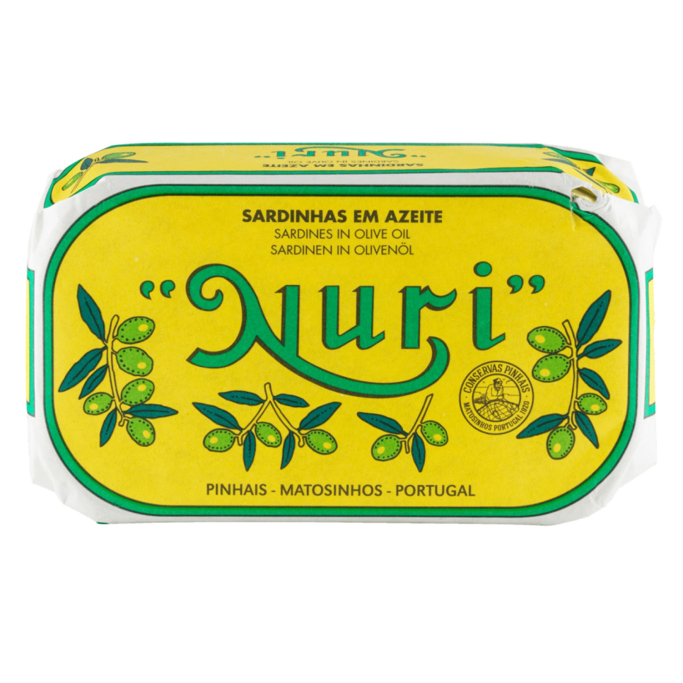Sardiinit oliiviöljyssä, 125g - Nuri ryhmässä Ruoanlaitto / Tuontituotteet @ KitchenLab (2070-26794)
