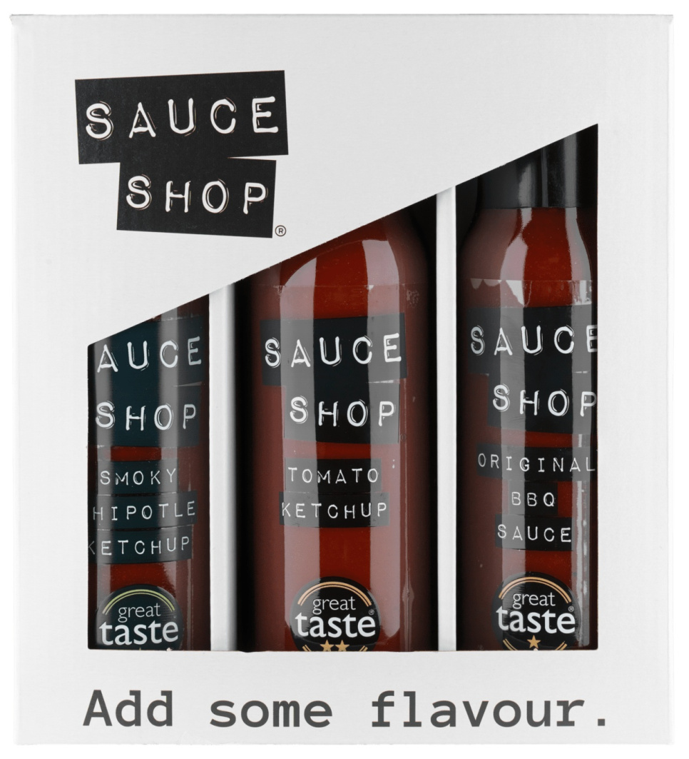 3 kastikkeen setti - Sauce Shop ryhmässä Ruoanlaitto / Tuontituotteet @ KitchenLab (2070-26813)