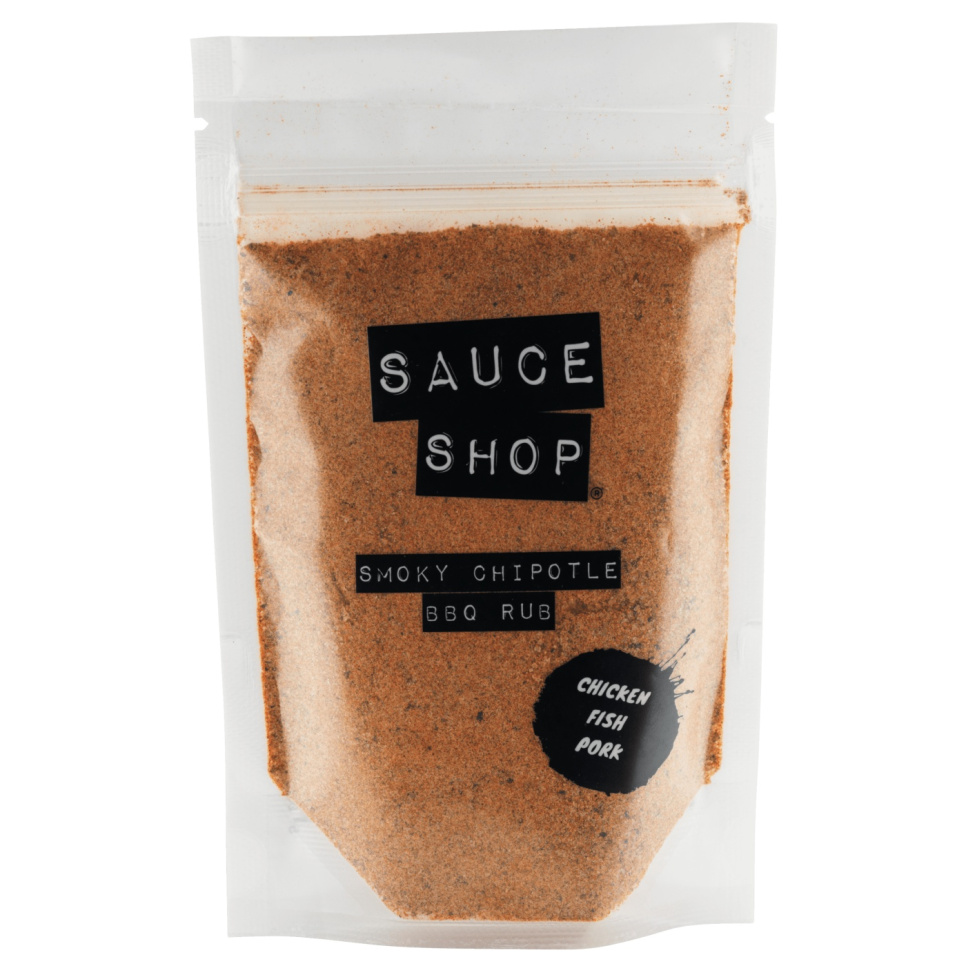 Smoky Chipotle BBQ Rub, 150g - Sauce Shop ryhmässä Ruoanlaitto / Tuontituotteet @ KitchenLab (2070-26817)