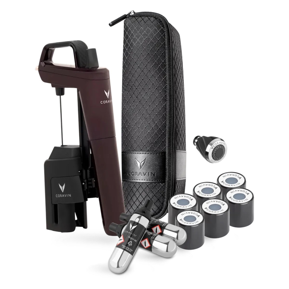 Model timeless six+, Hermitage Red, Limited Edition - Coravin ryhmässä Baari & Viini / Viinitarvikkeet / Coravin @ KitchenLab (2076-33294)