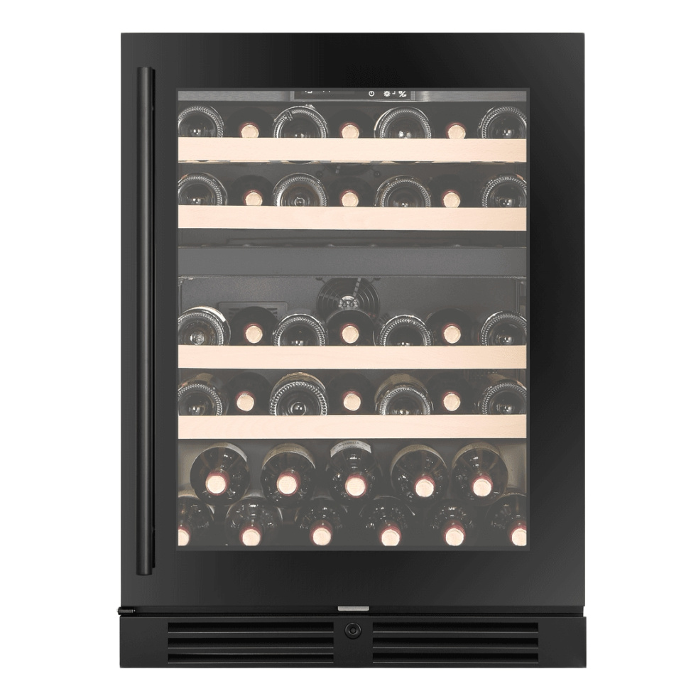 Viinikaappi Kitchen Collection 60, Kaksi vyöhykettä, Musta - Vigneron ryhmässä Keittiökoneet / Viilennä & Jäädytä / Viinijäähdyttimet @ KitchenLab (2140-35587)
