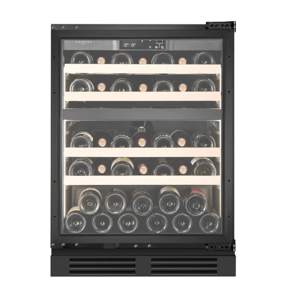 Viinikaappi Kitchen Collection 60, Kaksi vyöhykettä Integrated - Vigneron ryhmässä Keittiökoneet / Viilennä & Jäädytä / Viinijäähdyttimet @ KitchenLab (2140-35588)
