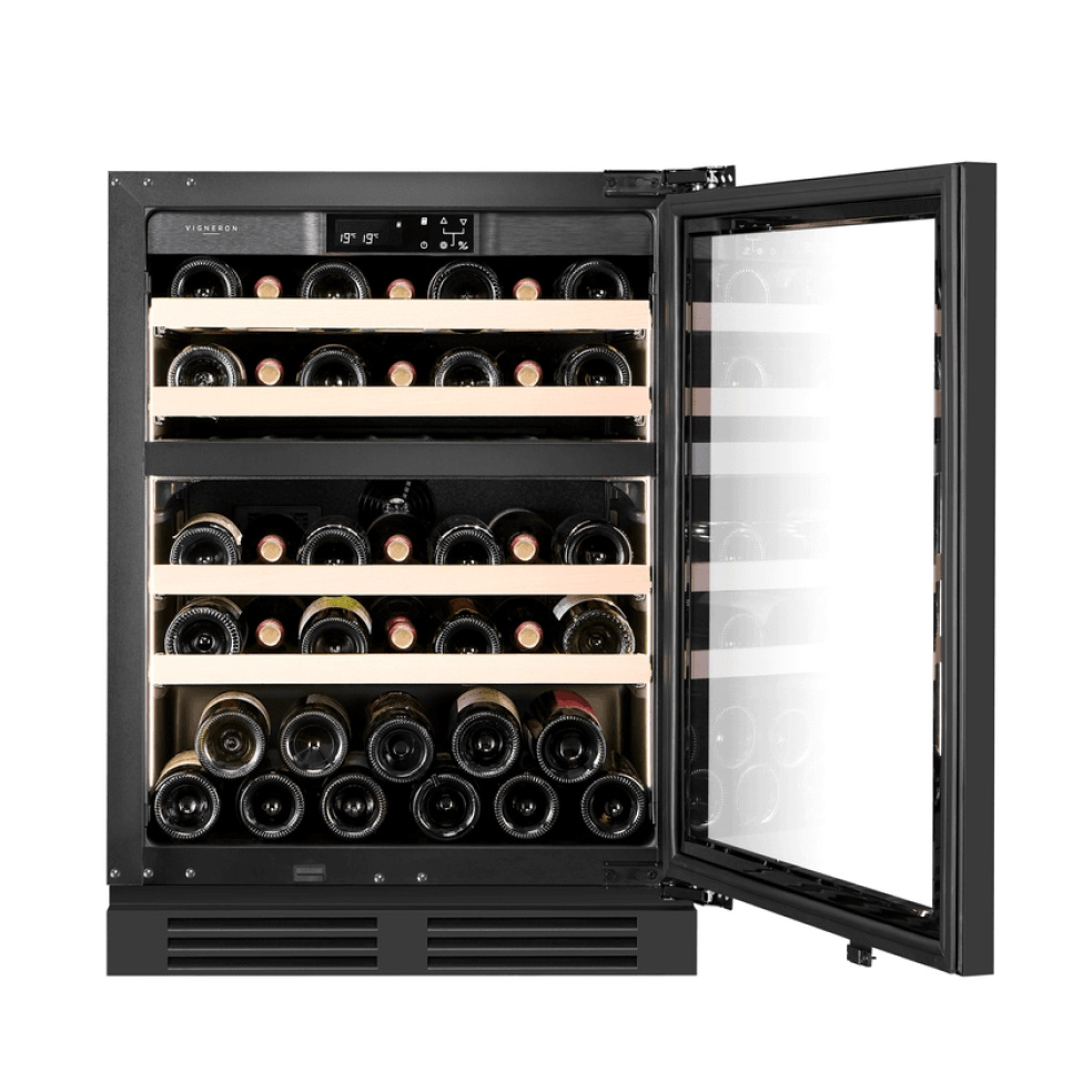 Viinikaappi Kitchen Collection 60, Kaksi vyöhykettä Integrated - Vigneron