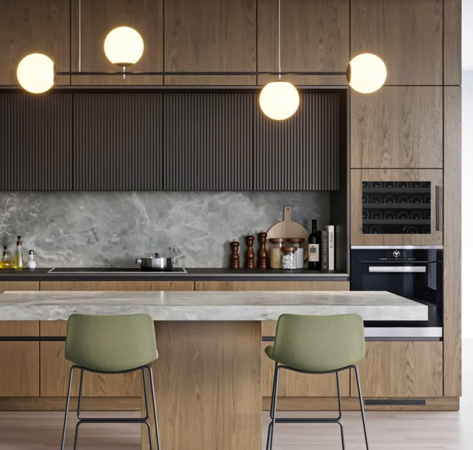 Viinikaappi Kitchen Integrated 45, Yksi vyöhyke - Vigneron