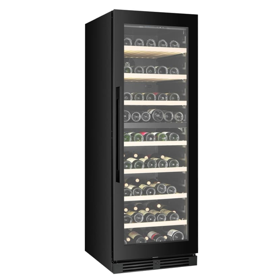 Viinikaappi Storage 170, Kaksi vyöhykettä, Musta - Vigneron