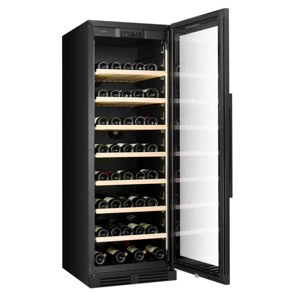 Viinikaappi Storage 170, Yksi vyöhyke, Musta - Vigneron