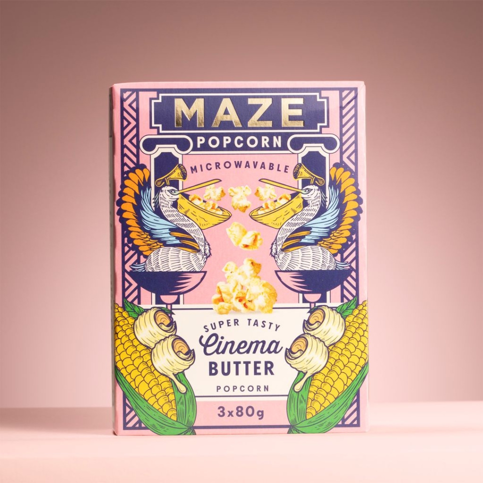 Popcorn 3x80 g - Maze ryhmässä Ruoanlaitto / Tuontituotteet @ KitchenLab (2155-33444)