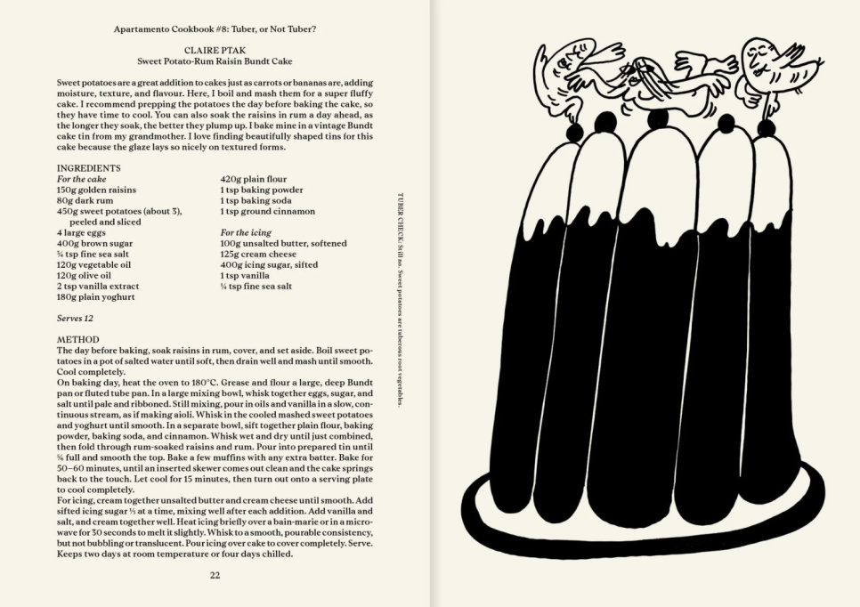 Apartamento Cookbook #8: Tuber, or Not Tuber? Apartamento Cookbook #8: Tuber, or Not Tuber?