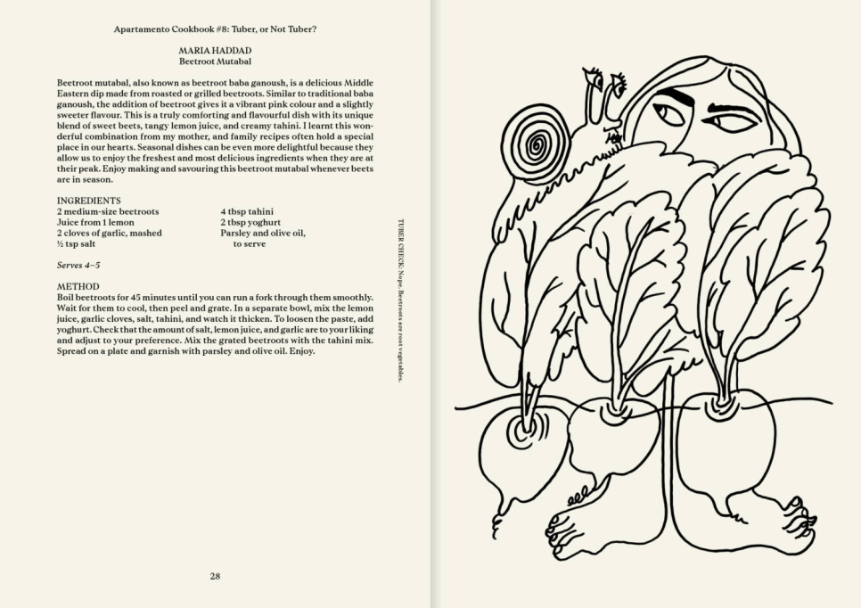 Apartamento Cookbook #8: Tuber, or Not Tuber? Apartamento Cookbook #8: Tuber, or Not Tuber?