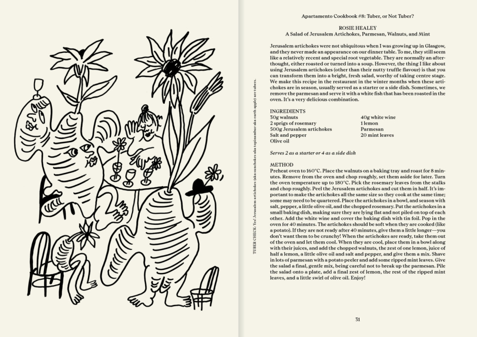Apartamento Cookbook #8: Tuber, or Not Tuber? Apartamento Cookbook #8: Tuber, or Not Tuber?