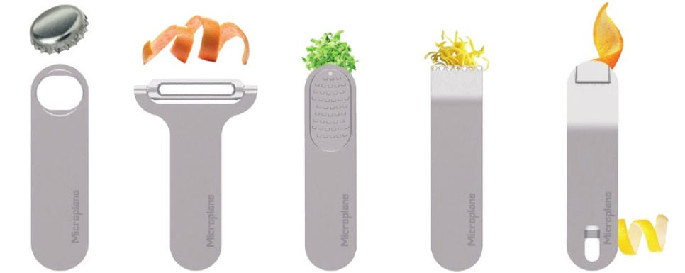 Baarityökalut, Style Line, Pähkinäpuu - Microplane