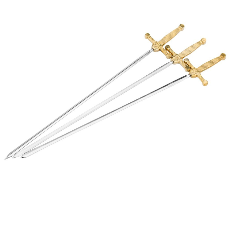 Shish kebab vartaiden miekka, 32 cm, 3-pack - Westmark ryhmässä Grillit, Liedet & Uunit / Grillitarvikkeet / Grillivartaat @ KitchenLab (2190-32085)