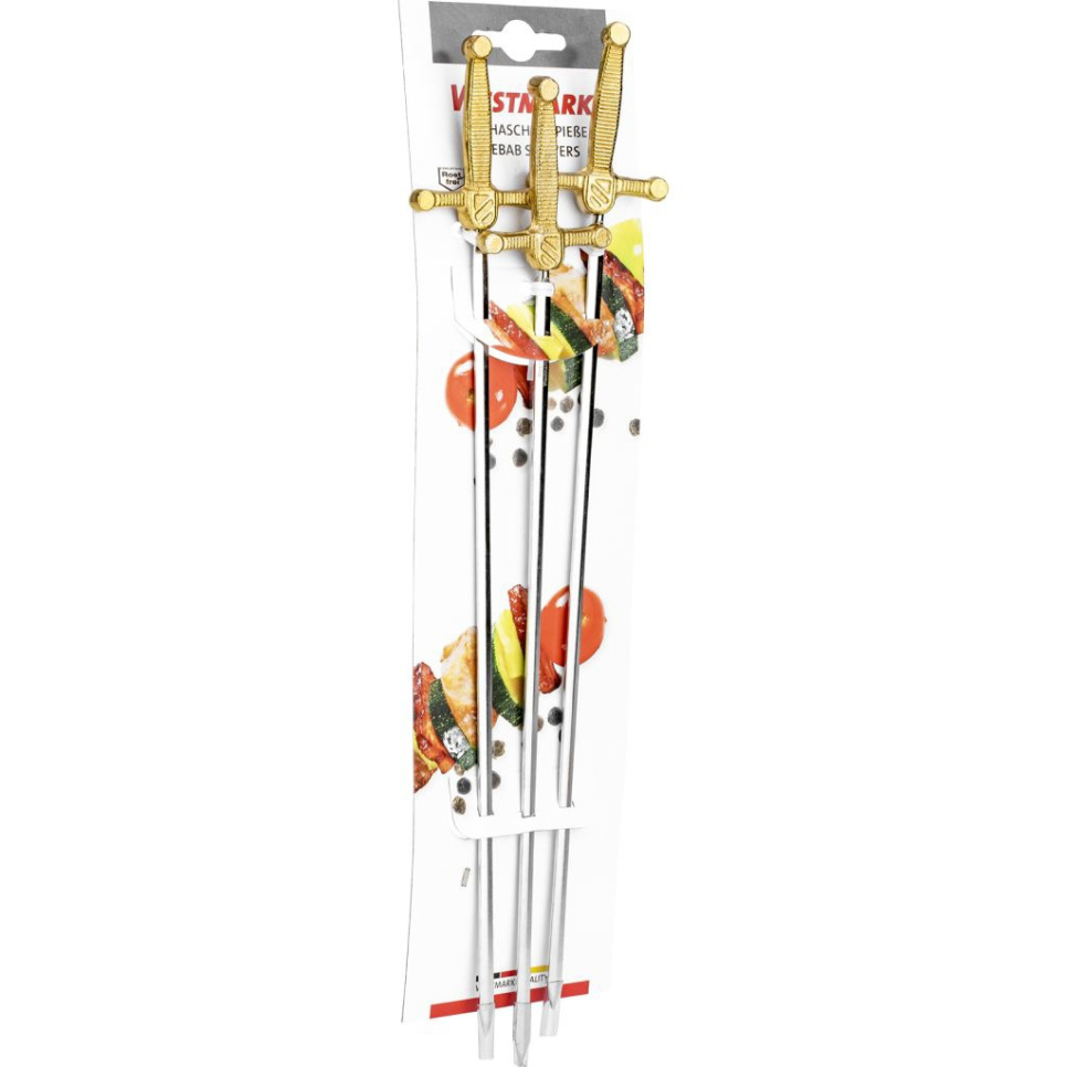 Shish kebab vartaiden miekka, 32 cm, 3-pack - Westmark Shish kebab vartaiden miekka, 32 cm, 3-pack - Westmark