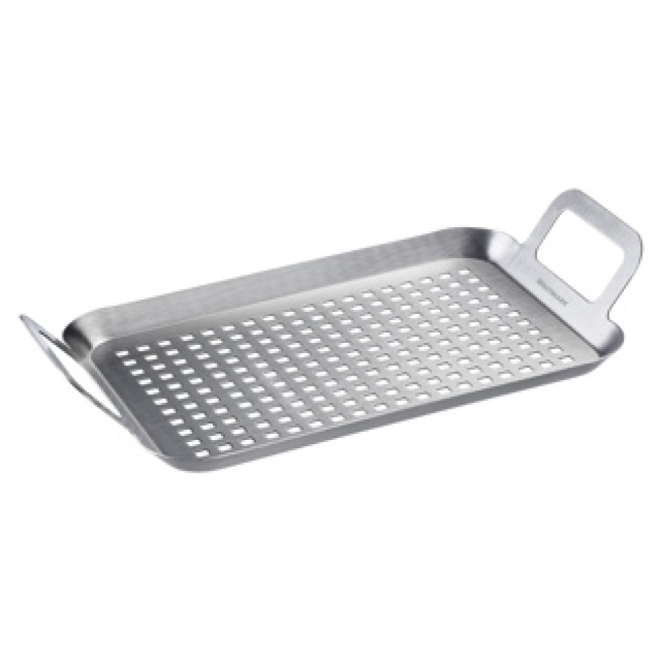 Rei\'itetty ruostumattomasta teräksestä valmistettu grillilevy, 34 x 19 cm - Westmark ryhmässä Grillit, Liedet & Uunit / Grillitarvikkeet / Grilliritilät @ KitchenLab (2190-32119)