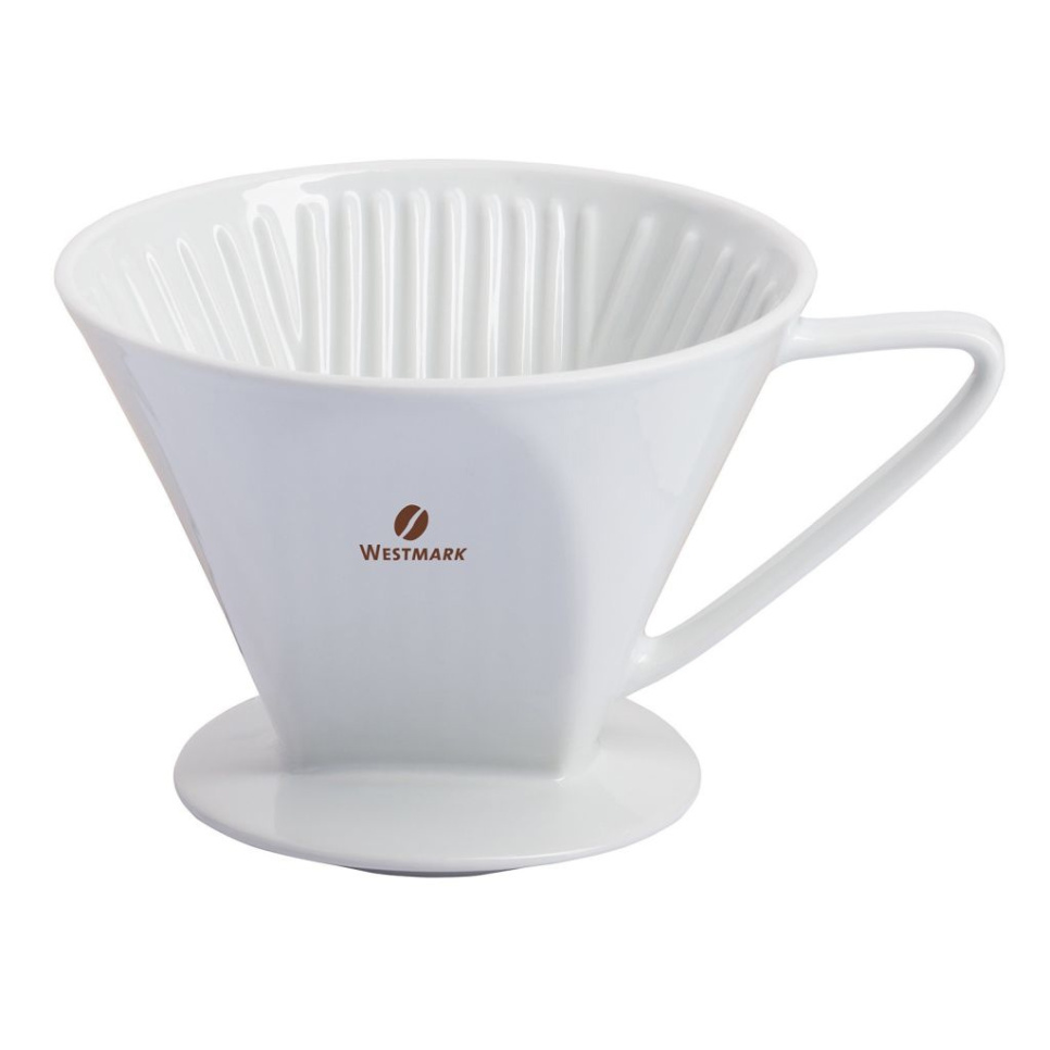 Posliininen suodatinpidike, 1x4 - Westmark ryhmässä Tee & Kahvi / Kahvinkeitto / Pour over / Suodatinpidikkeet @ KitchenLab (2190-32139)