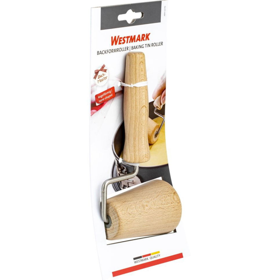 Puinen vyörytyspuikko leivinpeltiin, kartiomainen - Westmark Puinen vyörytyspuikko leivinpeltiin, kartiomainen - Westmark