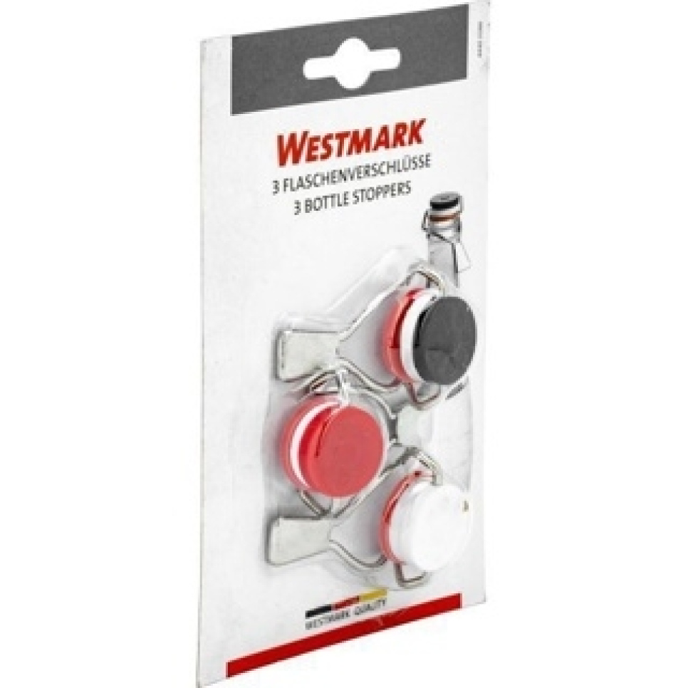 Pullonkorkki ohralukolla, 3-pack - Westmark Pullonkorkki ohralukolla, 3-pack - Westmark