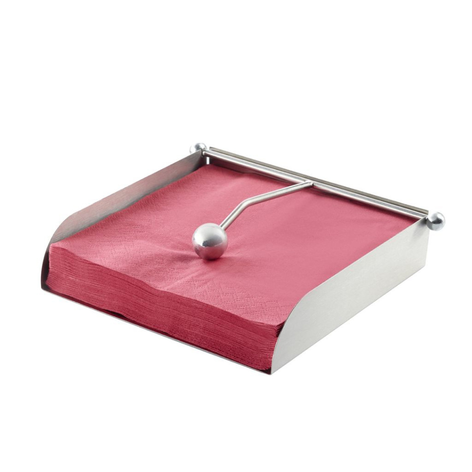 Ruostumattomasta teräksestä valmistettu lautasliinateline - Westmark Ruostumattomasta teräksestä valmistettu lautasliinateline - Westmark