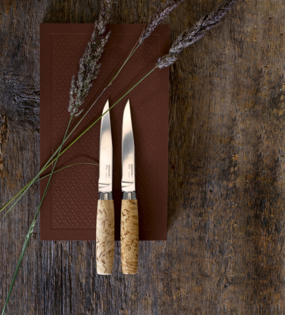 Paistoveitsi lahjapakkauksessa, 2 kpl, Masur - Morakniv Paistoveitsi lahjapakkauksessa, 2 kpl, Masur - Morakniv