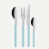 Ruokailuvälinesarja, 4 kpl, Bistrot, Pastel Blue - Sabre Paris