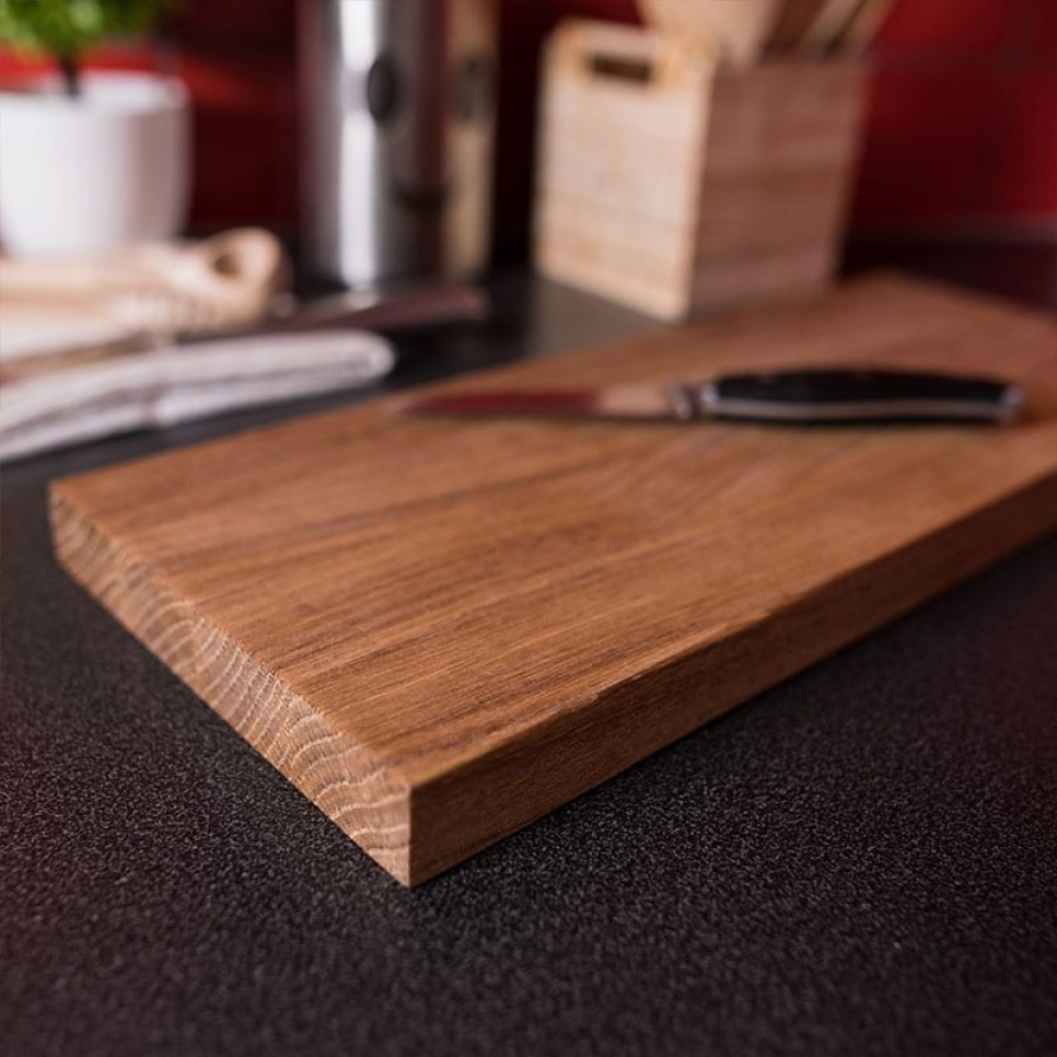 Leikkuulauta Elite, öljytty tammi, 40x16x2,5 cm - AT-Line