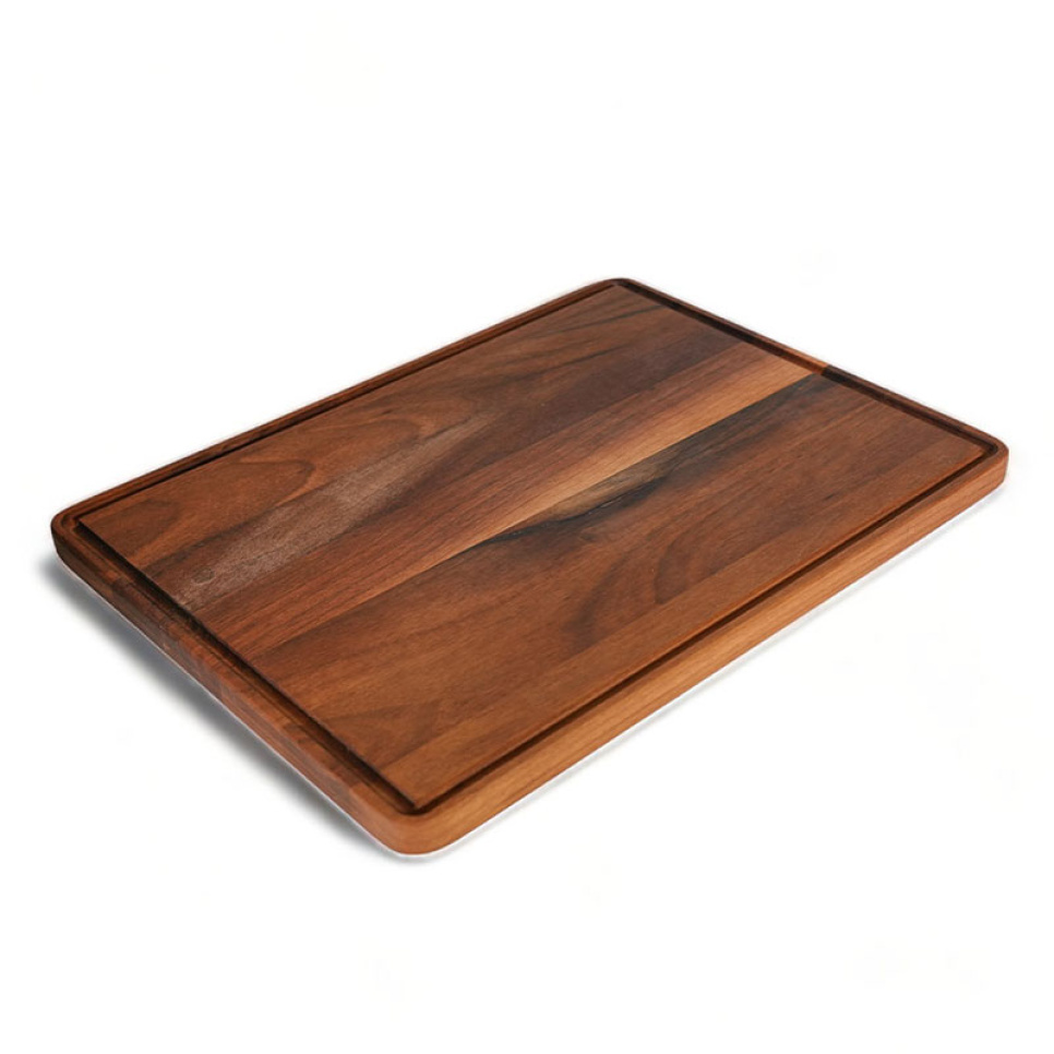 Leikkuulauta, pähkinä, 37x28x1,8 cm - AT-Line ryhmässä Ruoanlaitto / Keittiövälineet / Leikkuulaudat @ KitchenLab (2212-30592)