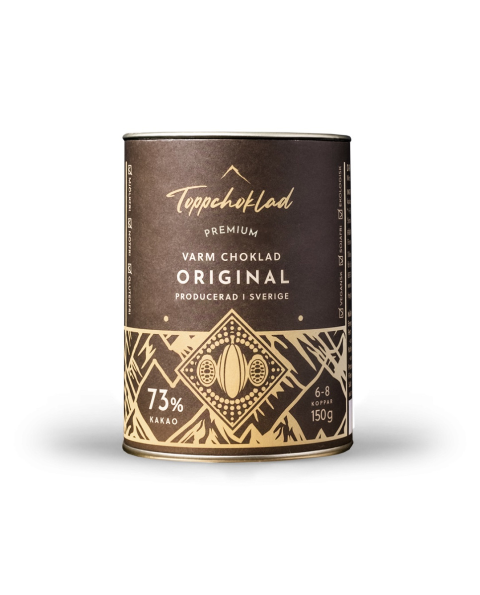 Powder for hot chocolate, Original, 150g - Toppchoklad ryhmässä Ruoanlaitto / Tuontituotteet @ KitchenLab (2214-32986)