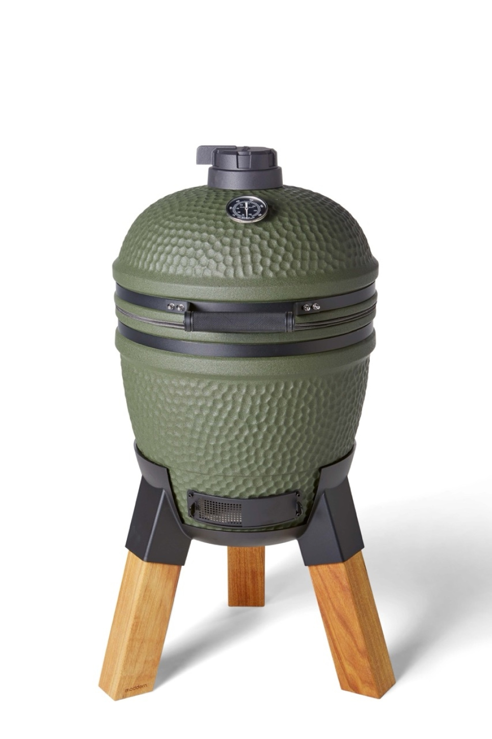 Camado grilli sisältäen jalkakannattimen ja puujalat - Moddern ryhmässä Grillit, Liedet & Uunit / Grillit / Kamado-grillit @ KitchenLab (2236-32032)
