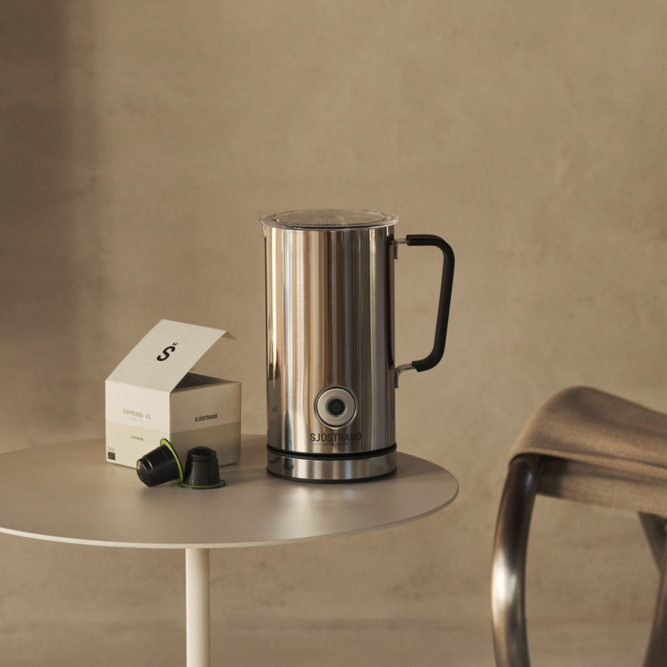 Maidonvaahdotin, ruostumatonta terästä - Sjöstrand