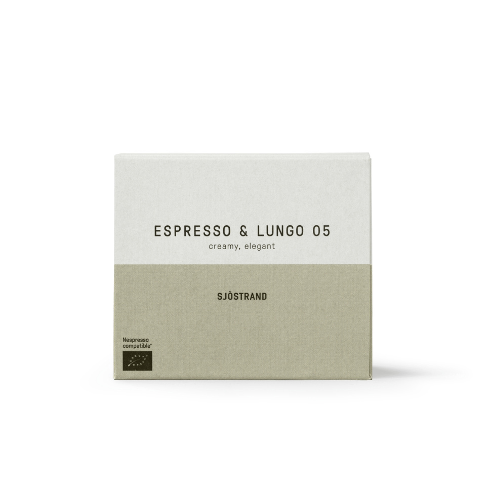 Kahvikapselit, Espresso & Lungo 05, 10-pack - Sjöstrand ryhmässä Tee & Kahvi / Kahvipavut @ KitchenLab (2237-31702)