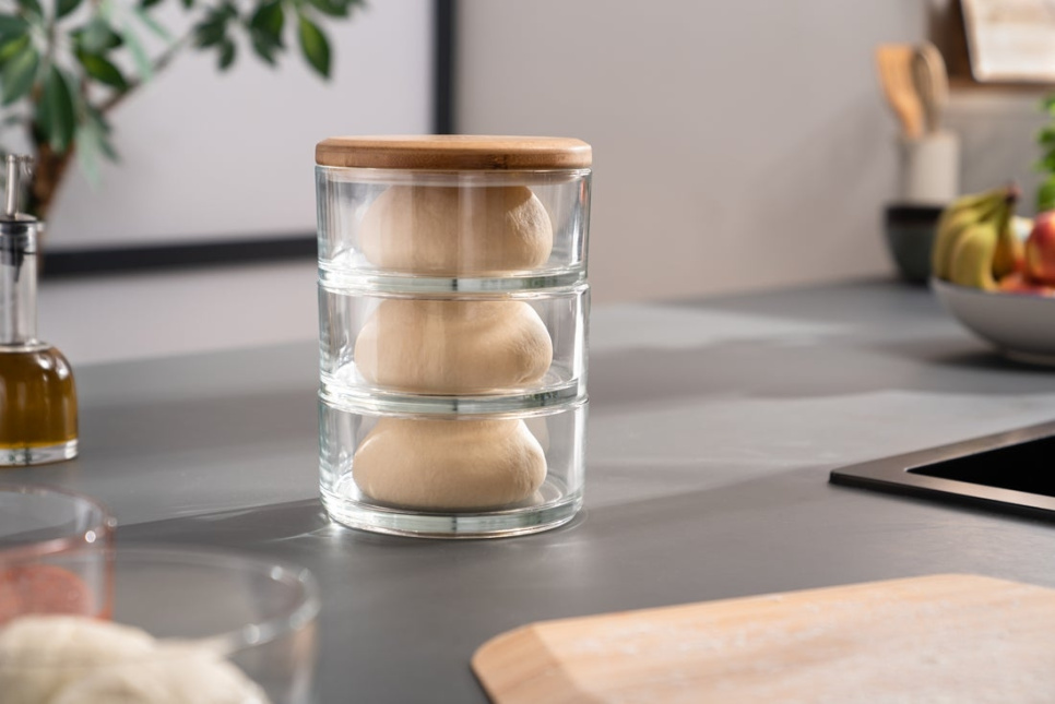 Ooni Stack, pinottavat mis en place -kulhot lasista - Ooni