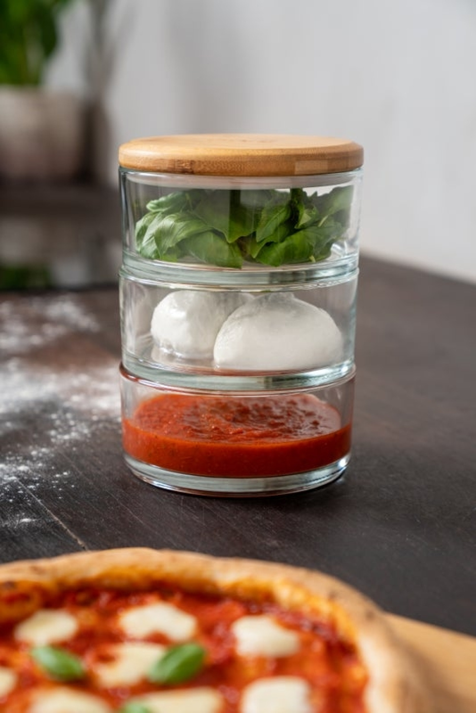 Ooni Stack, pinottavat mis en place -kulhot lasista - Ooni