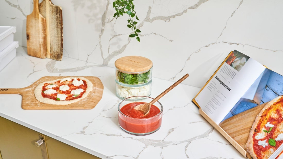 Ooni Stack, pinottavat mis en place -kulhot lasista - Ooni