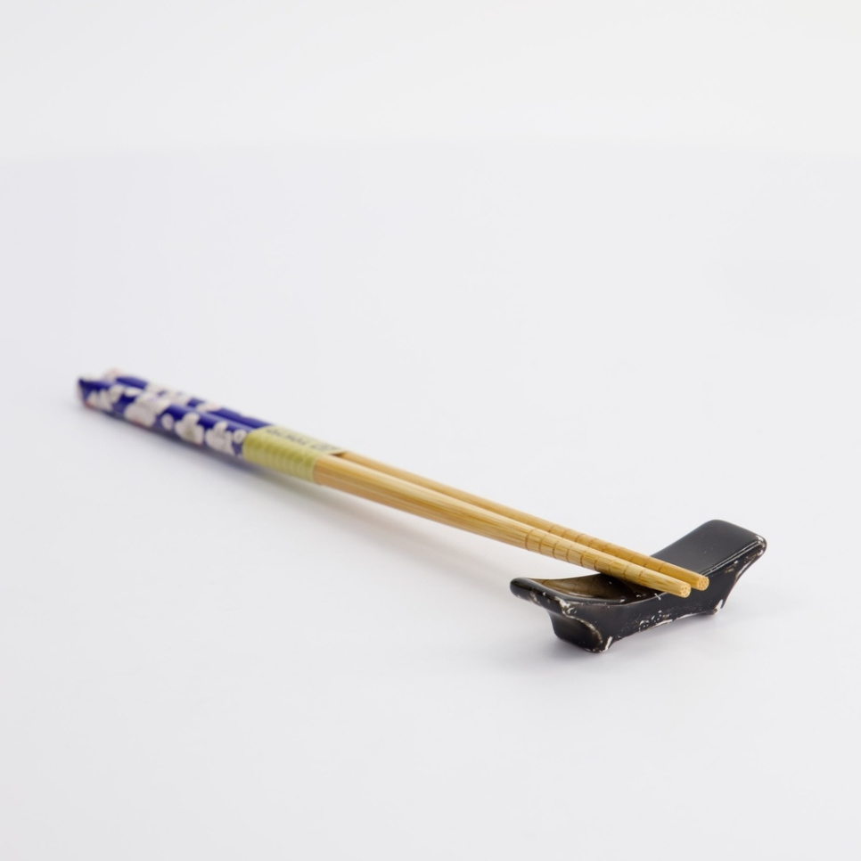 Tukituki syömäpuikoille - Musta