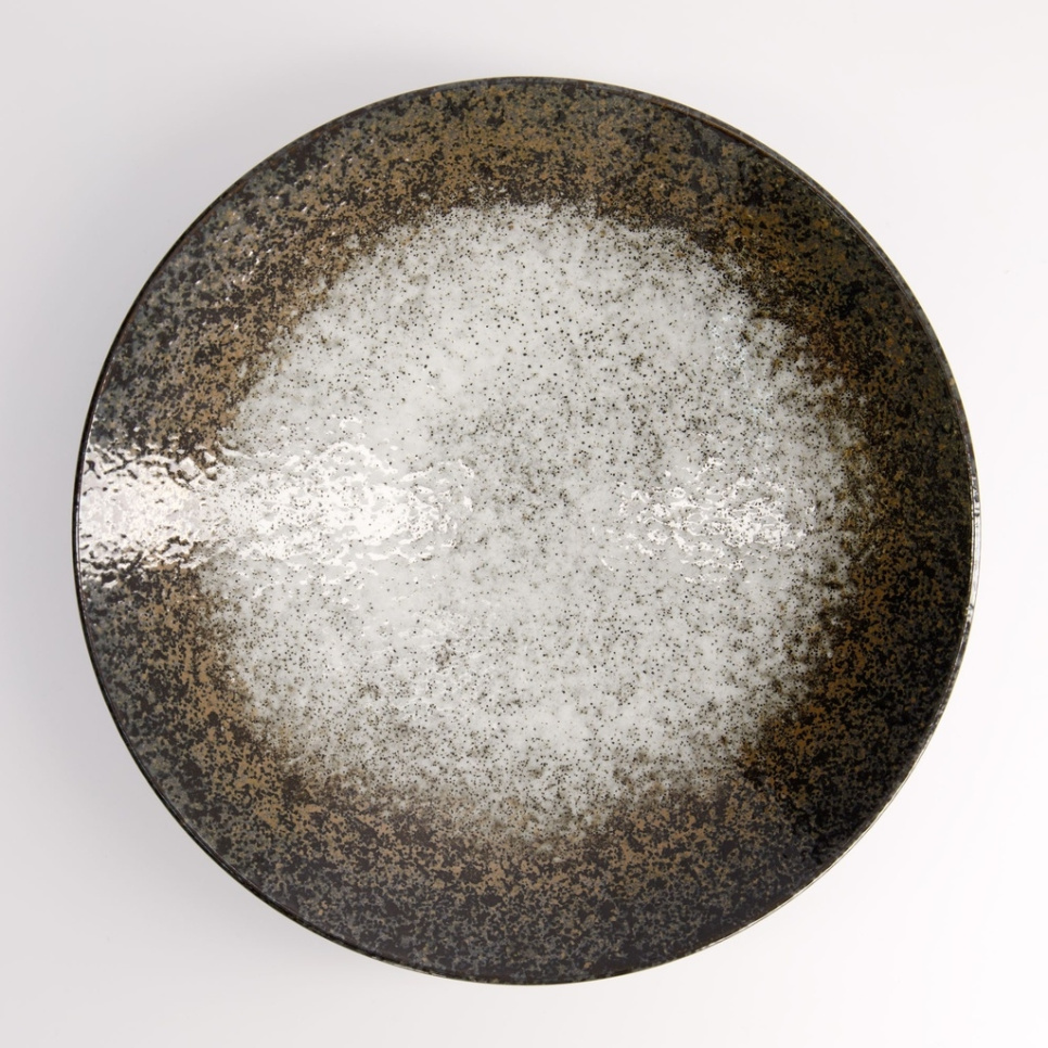 Ramen-kulho Minoyaki Eclipse White, 28 cm.