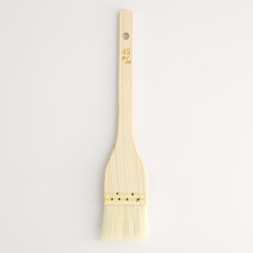 Japanilainen harja vuohiharjaksilla, 45 mm ryhmässä Ruoanlaitto / Keittiövälineet / Aasialainen ruoanlaitto @ KitchenLab (2252-33093)