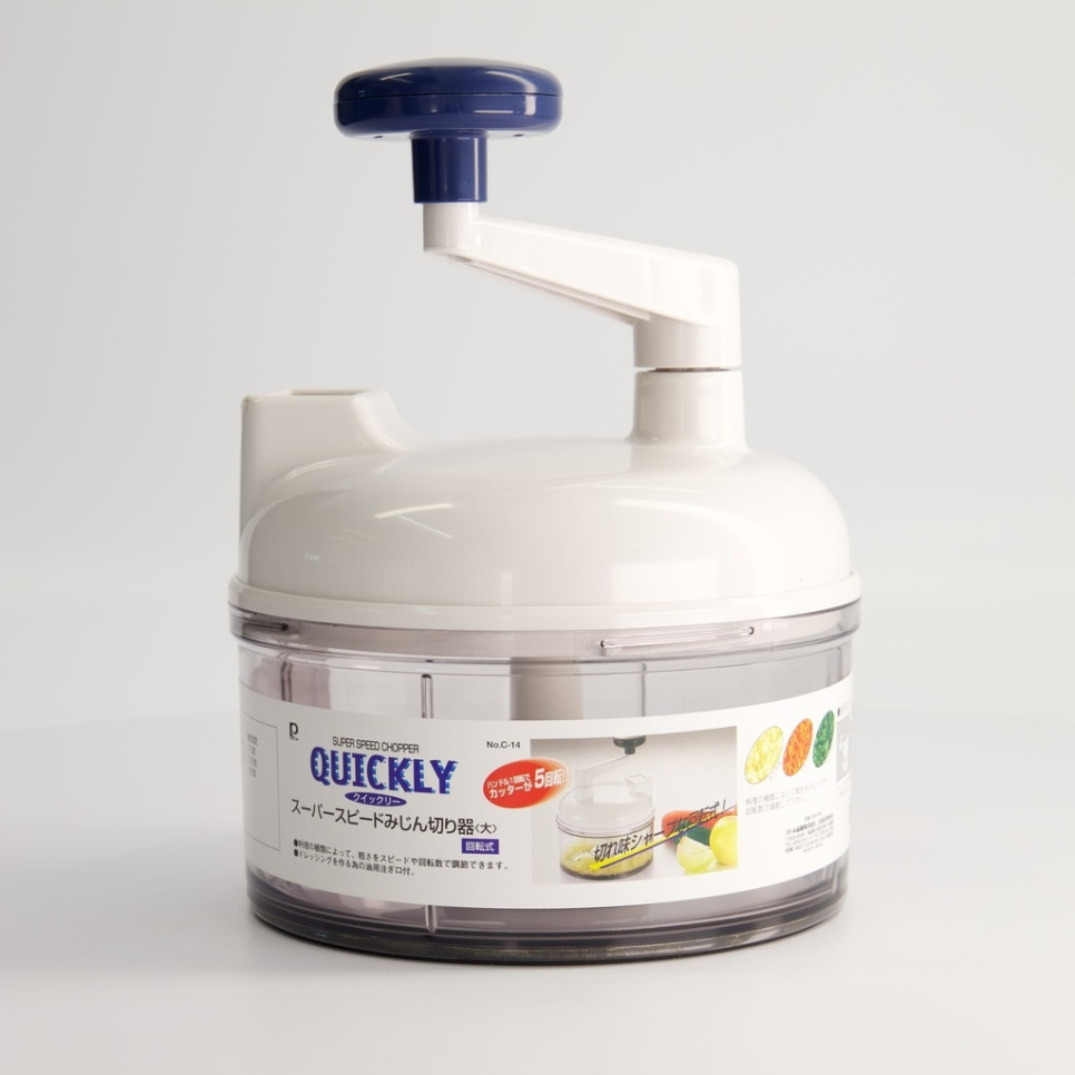 Japanilainen minihakkuri, manuaalinen vihannesleikkuri