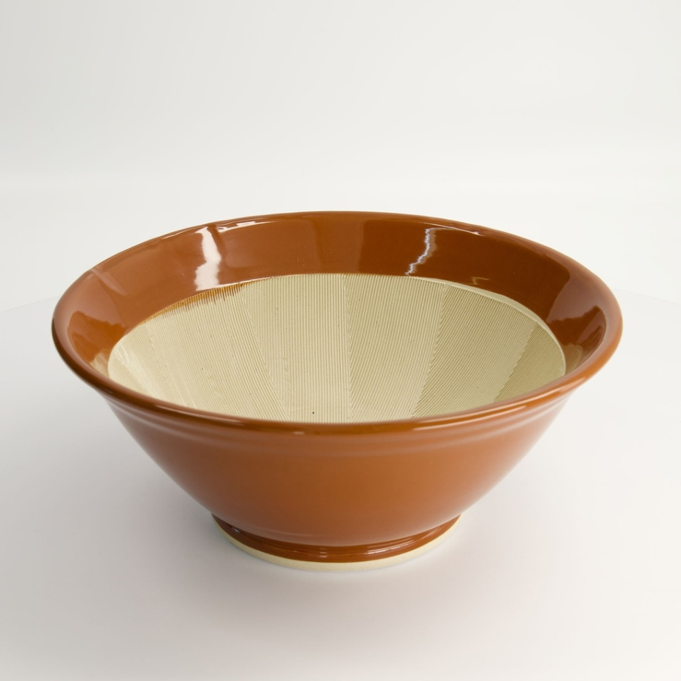 Japanilainen laastari, Suribachi, ruskea 27 cm ryhmässä Ruoanlaitto / Keittiövälineet / Aasialainen ruoanlaitto @ KitchenLab (2252-33133)