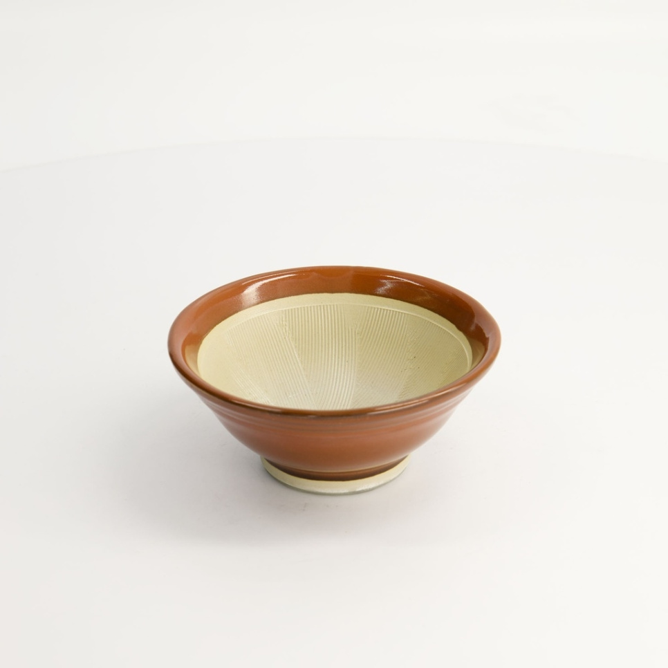 Japanilainen laastari, Suribachi, ruskea 12,5 cm ryhmässä Ruoanlaitto / Keittiövälineet / Aasialainen ruoanlaitto @ KitchenLab (2252-33137)
