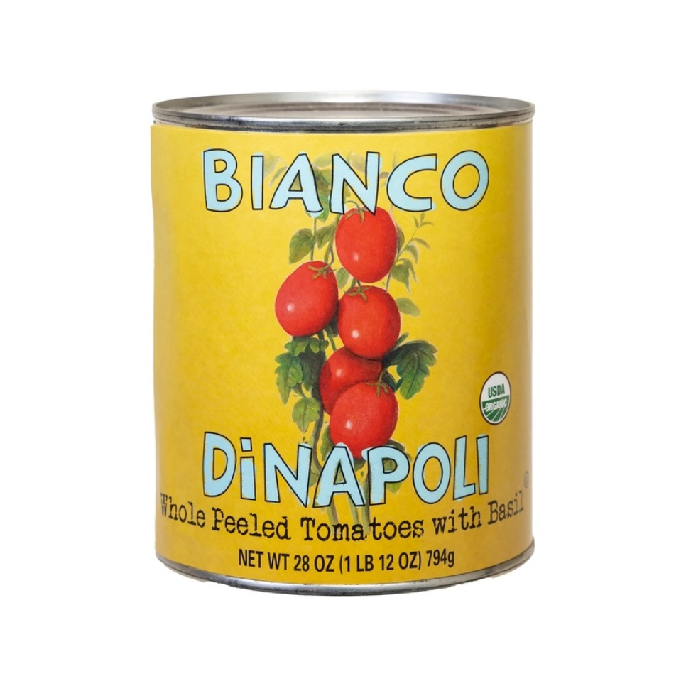 Whole peeled tomatoes, 794 g - Bianco DiNapoli ryhmässä Ruoanlaitto / Tuontituotteet @ KitchenLab (2253-33056)