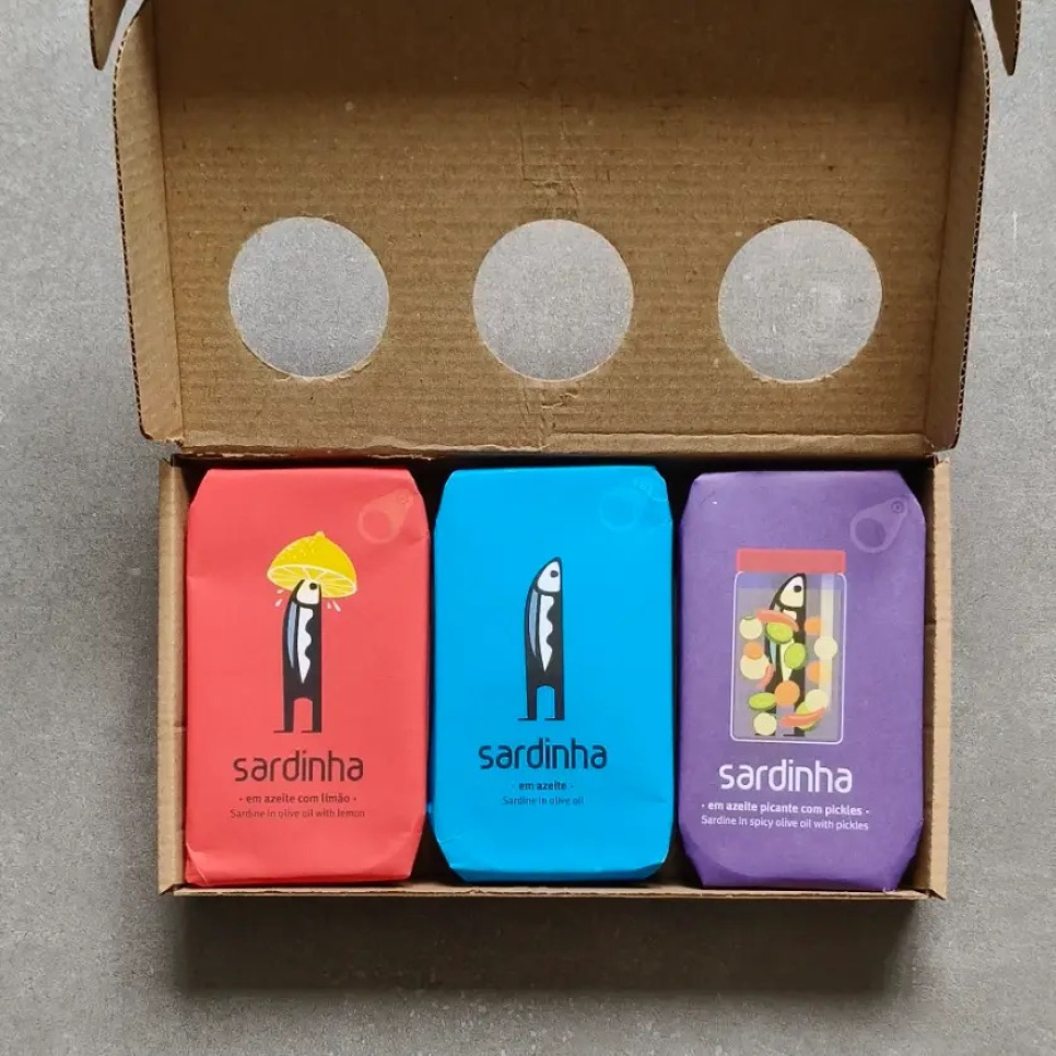 Sardiinit 3-pack, Sekalajitelma - Sardinha