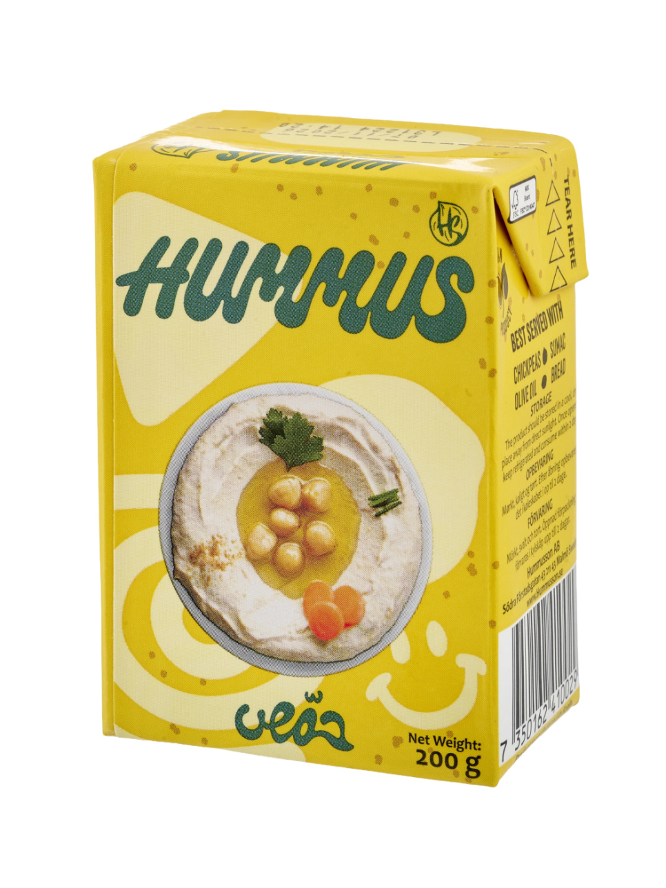 Hummus, 200 g - Hummusson ryhmässä Ruoanlaitto / Tuontituotteet @ KitchenLab (2259-33350)
