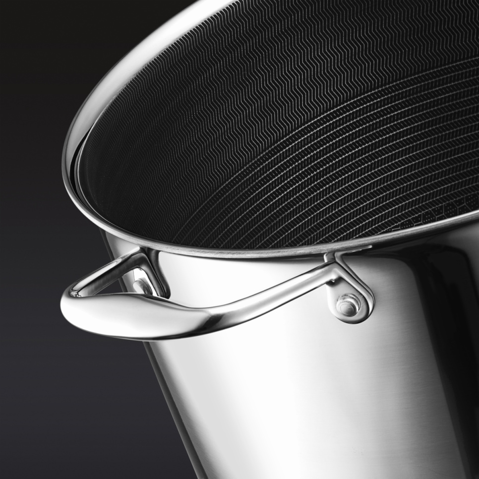 Kattila lasikannella, tarttumaton, 9,5 L - Hexclad